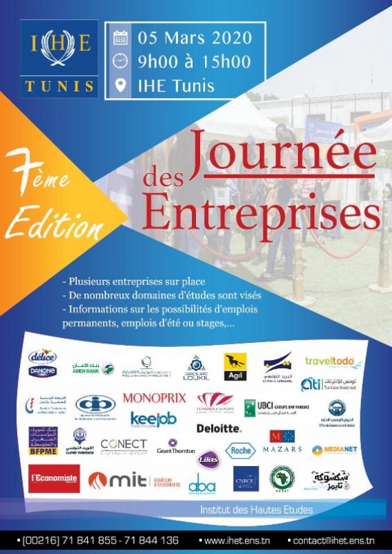 7éme édition des journées des entreprises