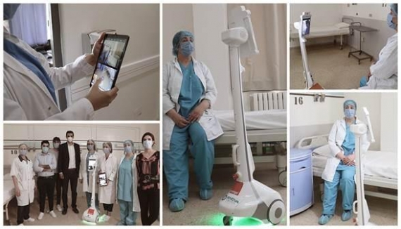 في تعاون مشترك بين Enova Robotics و أورنج تونس و  Dräxlmaier: الروبوت " Zourni" يدخل حيّز العمل بمستشفى عبد الرحمان مامي