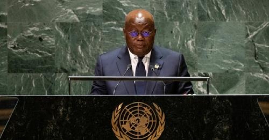 رئيس غانا مُهاجما أوروبا وأمريكا: ثرواتكم جُمعت من دماء الأفارقة
