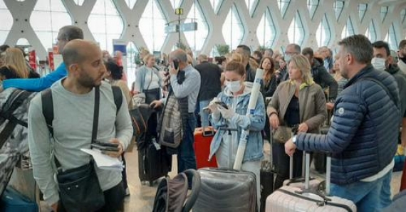 المغرب: تعليق جميع الرحلات الجوية لمدة أسبوعين لمواجهة ''أوميكرون''
