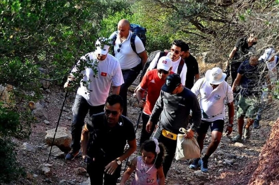 زغوان: وزير السياحة يعطي إشارة انطلاق "مسار المشي والمغامرة عبر تونس"