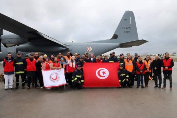 رئيس الجمهورية يدعو كافة التونسيين الى التبرع لفاءدة ضحايا زلزال سوريا وتركيا